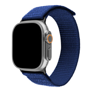 FIXED Nylon Sporty Strap for Apple Watch Ultra 49mm, dark blue