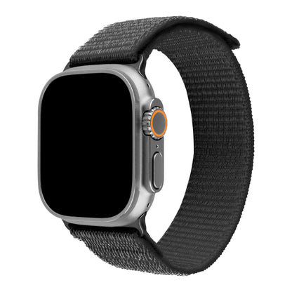 FIXED Nylon Sporty Strap dla Apple Watch Ultra 49mm, ciemnoszary