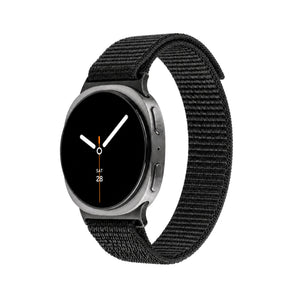 Nylonový řemínek FIXED Nylon Sporty Strap pro Samsung Galaxy Watch 8, černý