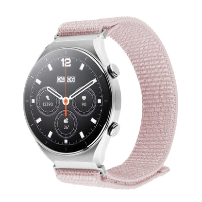 Nylonový remienok FIXED Nylon Sporty Strap s Quick Release 20mm pre smartwatch, ružovo zlatý