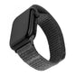Nylonový řemínek FIXED Nylon Sporty Strap pro Apple Watch 42/44/45/46mm, tmavě šedý