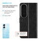 FIXED Opus Etui typu book dla Oppo A60, czarne
