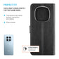 Puzdro typu kniha FIXED Opus pre Xiaomi Redmi Note 15 4G/5G/POCO M8 5G, čierne