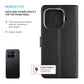 FIXED Opus Book Case für Xiaomi 17T, schwarz