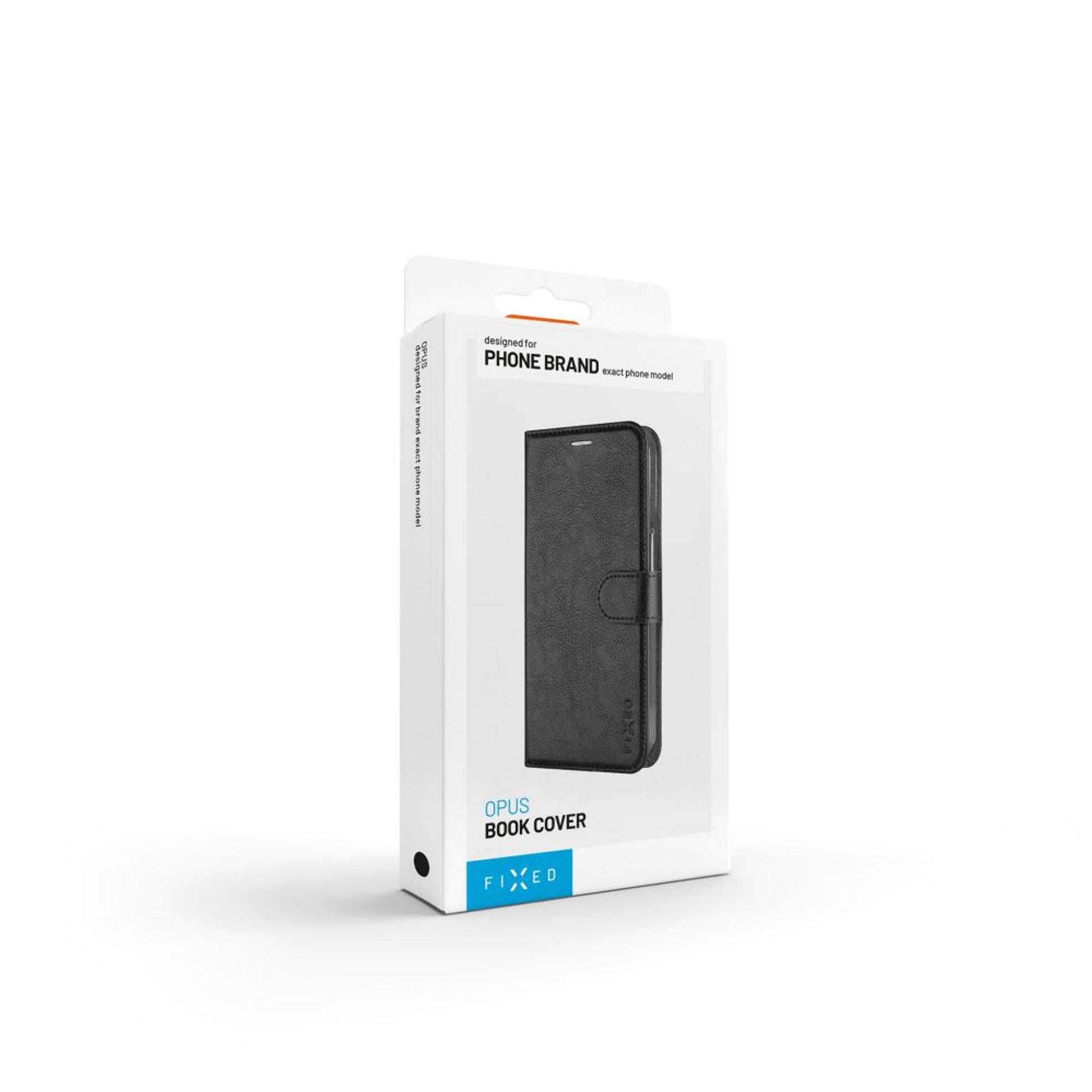 Pouzdro typu kniha FIXED Opus pro Samsung Galaxy A17 4G/5G, černé - FIXED