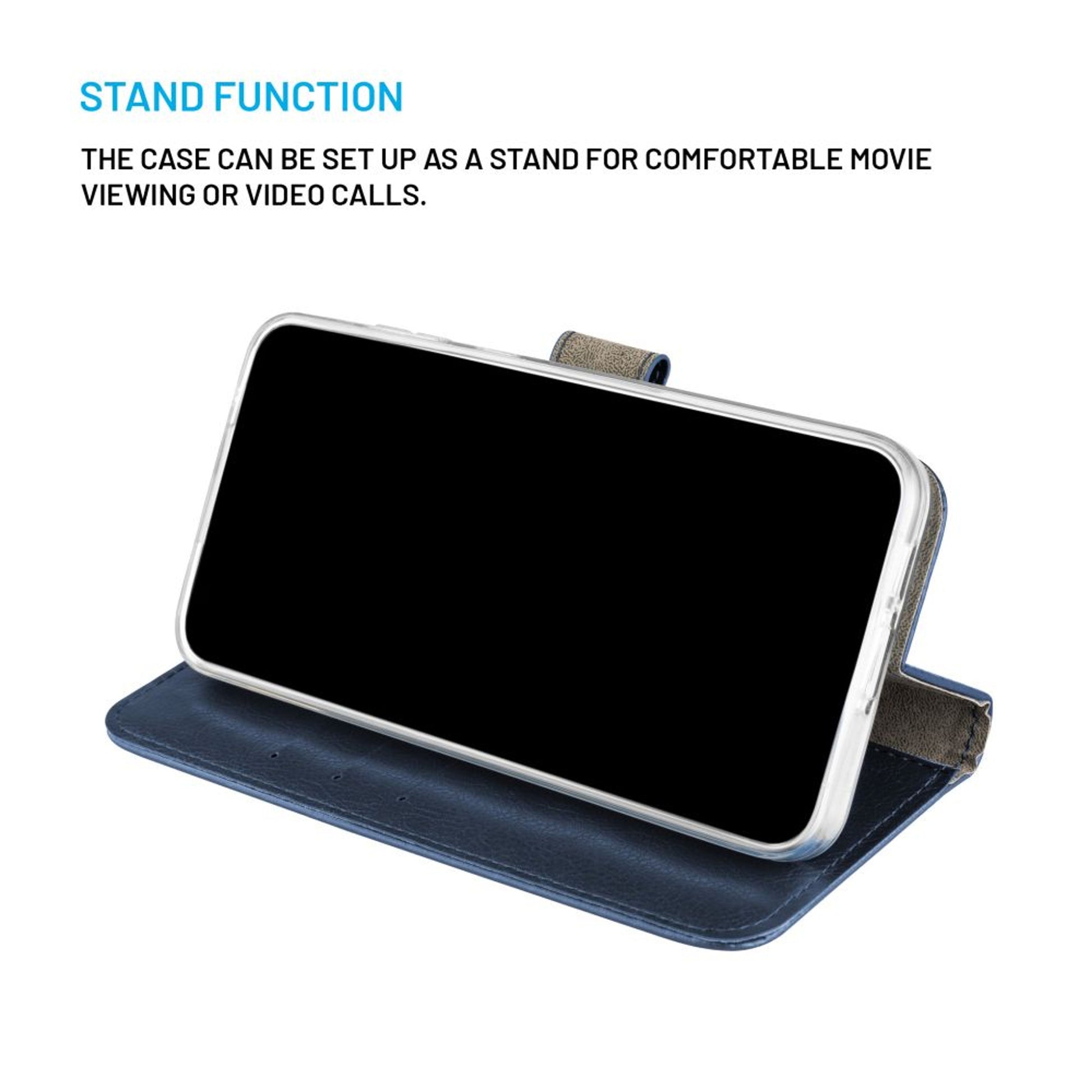 Pouzdro typu kniha FIXED Opus pro Samsung Galaxy A17 4G/5G, modré - FIXED