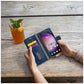 Pouzdro typu kniha FIXED Opus pro Samsung Galaxy A17 4G/5G, modré - FIXED