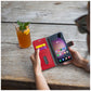 Pouzdro typu kniha FIXED Opus pro Samsung Galaxy A17 4G/5G, červené - FIXED