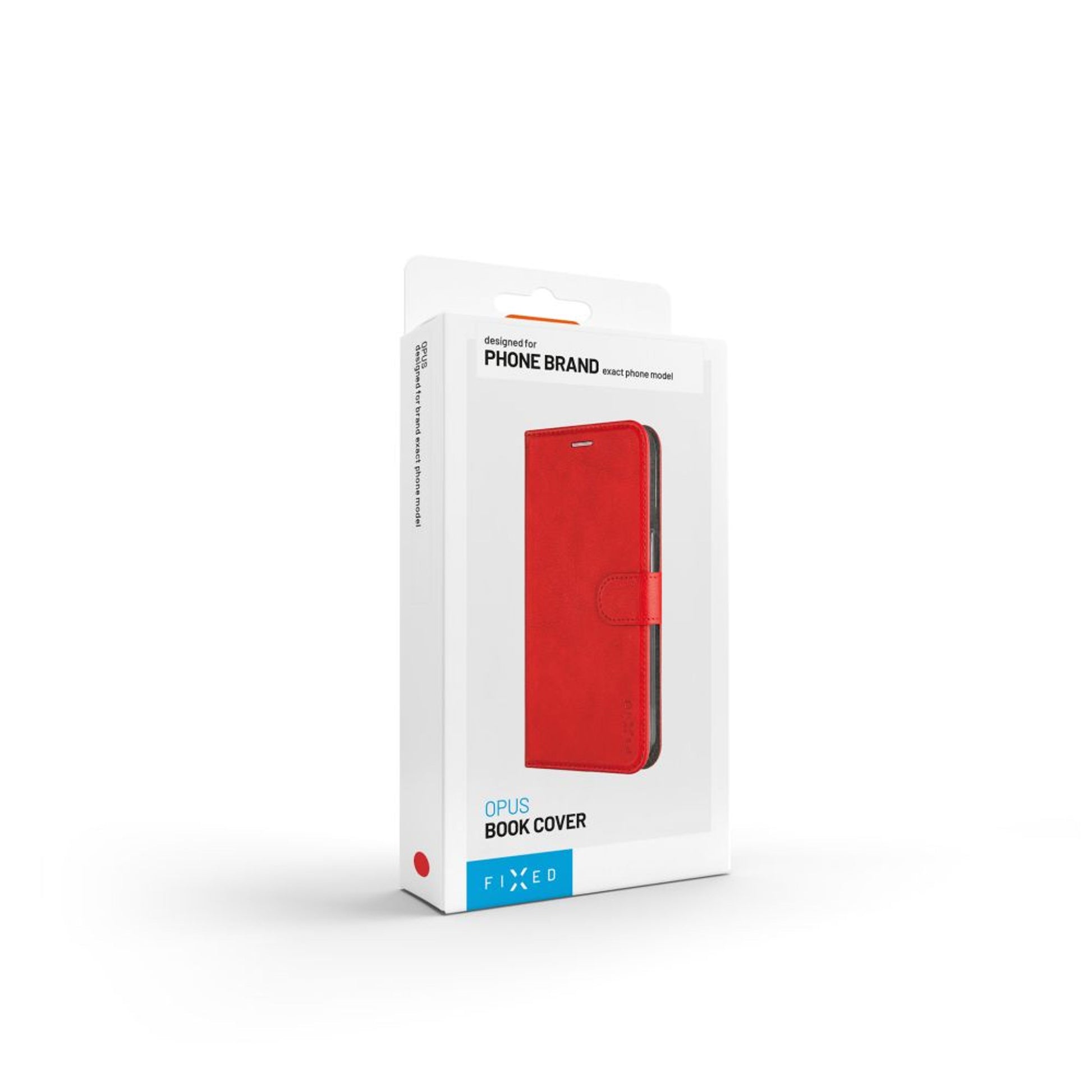 Pouzdro typu kniha FIXED Opus pro Samsung Galaxy A17 4G/5G, červené - FIXED