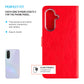 FIXED Opus for Samsung Galaxy A37 5G, red