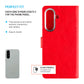 FIXED Opus for Samsung Galaxy A57 5G, red