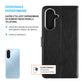 Etui typu książka FIXED Opus dla Samsung Galaxy A18, czarne