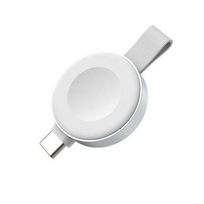 Ładowarka USB-C FIXED Orb 2 do zegarka Apple Watch z obsługą szybkiego ładowania, biała