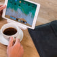 Kožené pouzdro FIXED Oxford pro všechny modely Apple iPad s úhlopříčkou displeje 10-11", černé