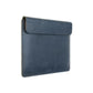 Kožené pouzdro FIXED Oxford pro Apple MacBook 12", modré