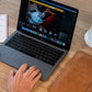 Kožené pouzdro FIXED Oxford pro Apple MacBook 12", hnědé