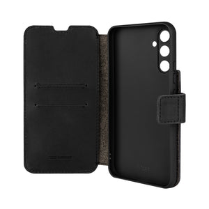 Kožené pouzdro typu kniha FIXED ProFit pro Samsung Galaxy A34 5G, černé