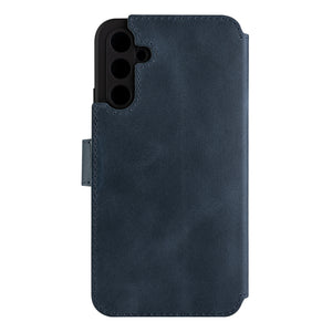 Kožené pouzdro typu kniha FIXED ProFit pro Samsung Galaxy A34 5G, modré