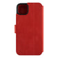 Kožené pouzdro typu kniha FIXED ProFit pro Apple iPhone 15 Plus, červené