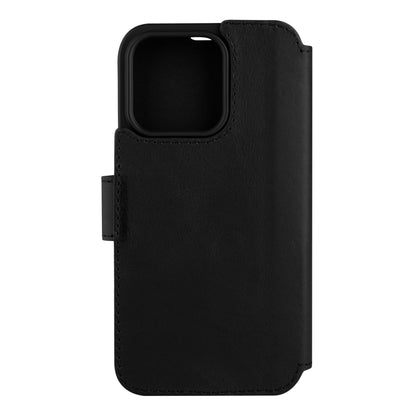 Kožené pouzdro typu kniha FIXED ProFit pro Apple iPhone 15 Pro Max, černé