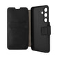 Kožené pouzdro typu kniha FIXED ProFit pro Samsung Galaxy S24, černé