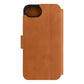 Kožené pouzdro typu kniha FIXED ProFit pro Apple iPhone 16e, hnědé