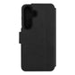 Kožené puzdro typu kniha FIXED ProFit pre Samsung Galaxy S25, čierne