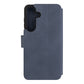 Kožené pouzdro typu kniha FIXED ProFit pro Samsung Galaxy S25+, modré