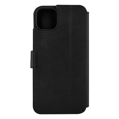 Kožené puzdro typu kniha FIXED ProFit pre Apple iPhone 14 Plus, čierne