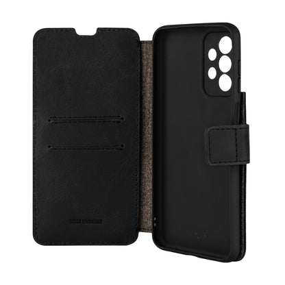 Kožené pouzdro typu kniha FIXED ProFit pro Samsung Galaxy A23, černé