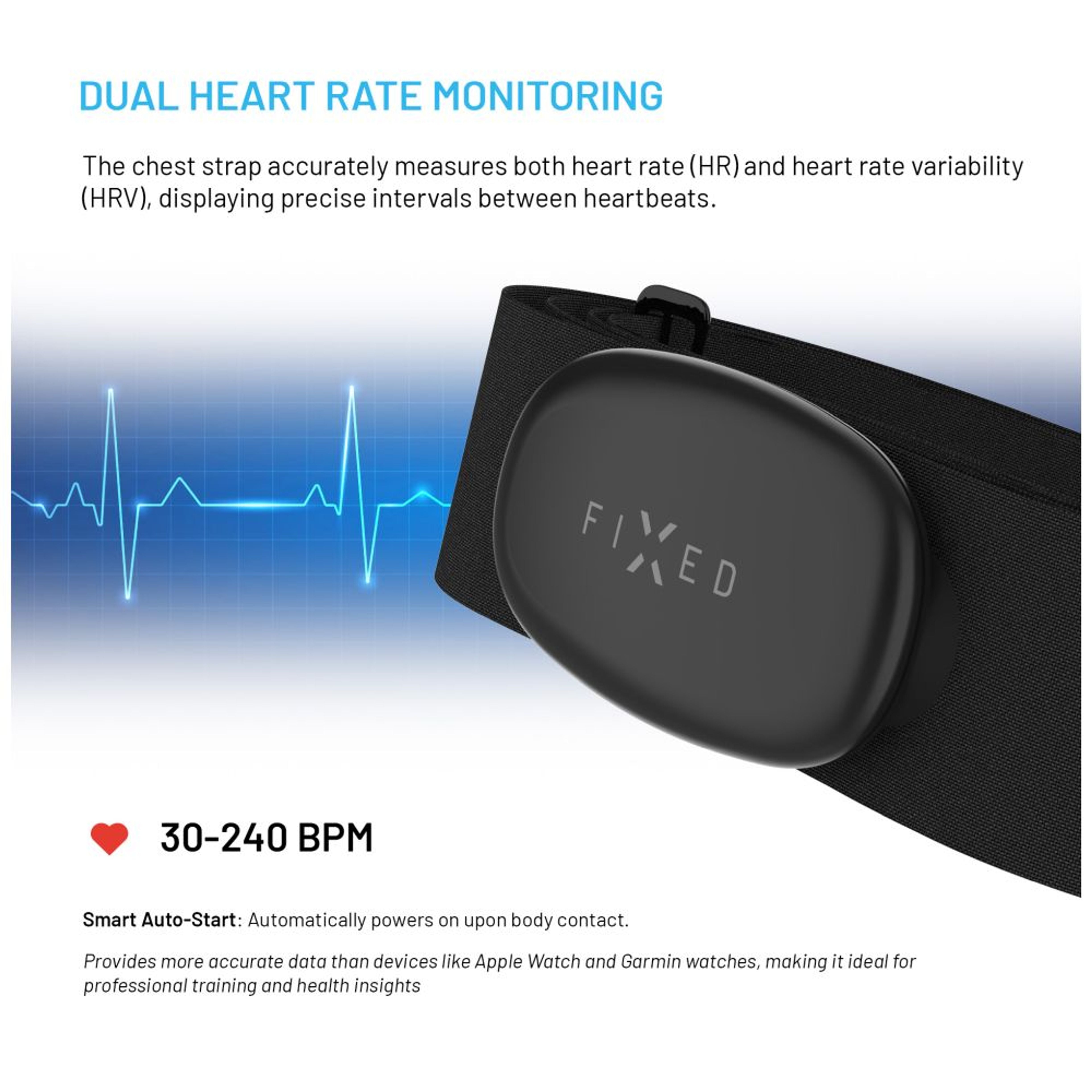 Monitor Chest Strap Heart Monitor For Runners Bluetooth Chest