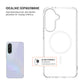 Tylna obudowaFIXEDMagPurez obsługą MagSafe dla Samsung Galaxy A37 5G, przezroczysta