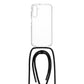 Púzdro FIXED Pure Neck s čiernou šnúrkou na krk pre Samsung Galaxy A15/A15 5G