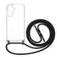 Pouzdro FIXED Pure Neck s odnímatelnou černou šňůrkou na krk pro Samsung Galaxy A36 5G/A56 5G