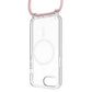 FIXED MagPure Neck Case mit schwarzem Trageband für Apple iPhone 17e/16e