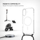 Púzdro FIXED MagPure Neck s čiernou šnúrkou na krk pre Apple iPhone 17