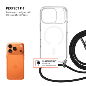 FIXED MagPure Neck für Apple iPhone 17 Pro, schwarz