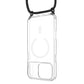 Púzdro FIXED MagPure Neck s čiernou šnúrkou na krk pre Apple iPhone 17 Pro Max