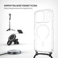 Etui FIXED MagPure Neck z czarnym sznurkiem na szyję do Apple iPhone 18 Pro/17 Pro