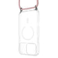 Etui FIXED MagPure Neck z różowym sznurkiem na szyję do Apple iPhone 18 Pro Max/17 Pro Max