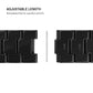 Resinový řemínek FIXED Resin Strap pro Apple Watch 44/45/46/49mm, Carbon Black