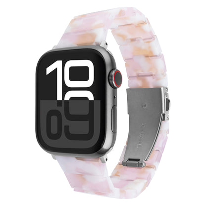 Pasek z żywicy FIXED Resin Pasek do zegarka Apple Watch 38/40/41 mm, Candy Pink