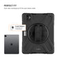 Odolné puzdro so stojanom FIXED Rugged Tab Case pre Apple iPad Pro 12.9" (2018-2022)/iPad Air 13"(2024-2026), čierne