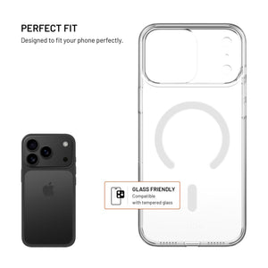 Zadní kryt FIXED MagShell s podporou Magsafe pro Apple iPhone 17 Pro Max, čirý - FIXED