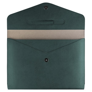Pouzdro FIXED Siena pro notebooky a tablety o úhlopříčce do 13", tmavě zelené