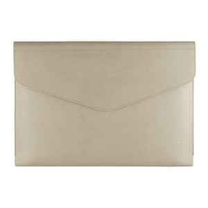 Pouzdro FIXED Siena pro notebooky o úhlopříčce do 15,3", krémové - FIXED