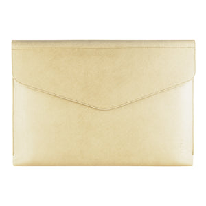 Pouzdro FIXED Siena pro notebooky o úhlopříčce do 15,3", světle žluté