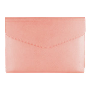 Pouzdro FIXED Siena pro notebooky o úhlopříčce do 15,3", broskvové