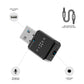 Bluetooth audio přijímač FIXED Signal se zabudovaným mikrofonem, černý