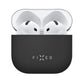 Ultratenké silikónové púzdro FIXED Silky pre Apple AirPods 4, čierne